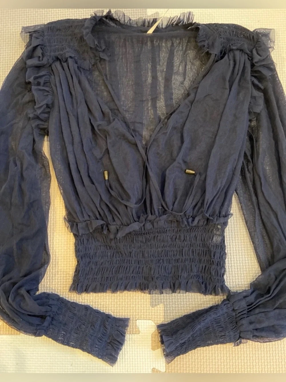 Free People lightweight navy